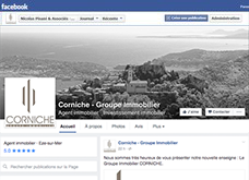 Facebook Groupe CORNICHE Immobilier